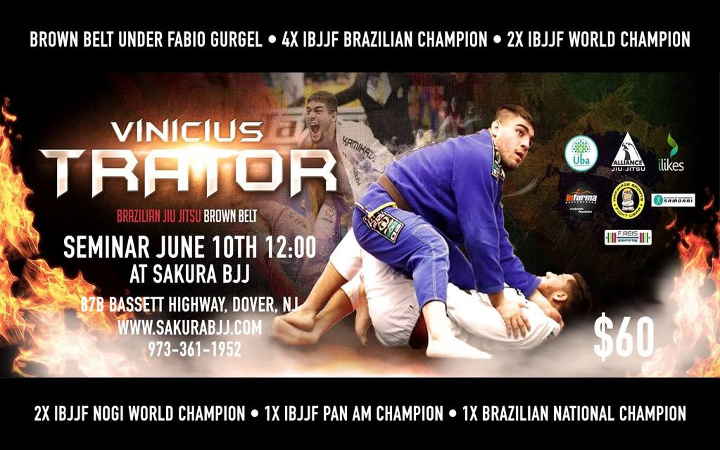 Vinicius Trator BJJ Seminar Dover NJ